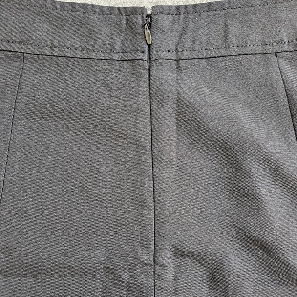 Balenciaga Paris Skirt S US 4 Black Cotton Blend Mini Designer Luxury Goth Chic - Picture 9 of 16